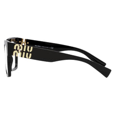 Gafas de Vista para Mujer Miu Miu 04UV 1AB1O1 - metálicas color Negro