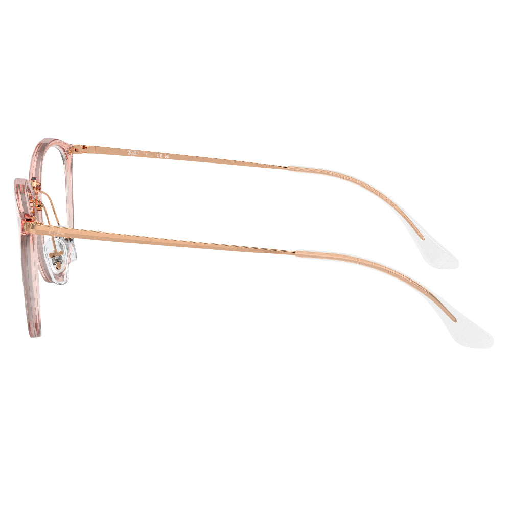 Gafas de Vista para Mujer Ray-Ban 7140 8335 - metálicas color Rosado