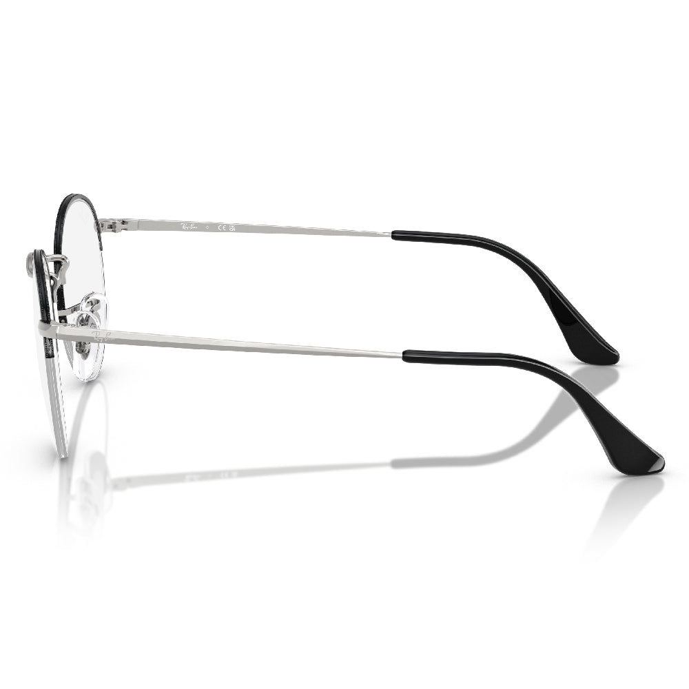 Gafas de Vista para Hombre Ray-Ban 3947V Round Gaze 3183 - metálicas color Negro