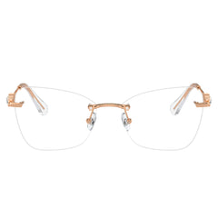 Gafas de Vista para Mujer Swarovski 1014 4014 - metálicas color Oro Rosado