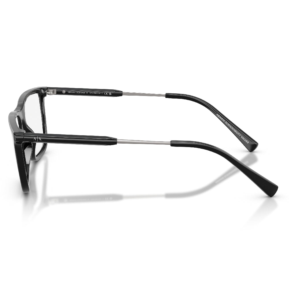 Gafas de Vista para Hombre Armani Exchange 3126 8158 - metálicas color Negro