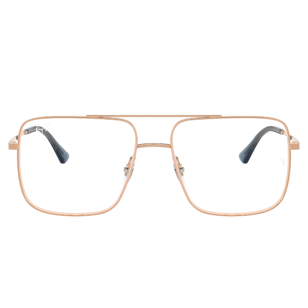 Gafas de Vista para Hombre Ray-Ban 3758V Ari 3094 - metálicas color Oro Rosado