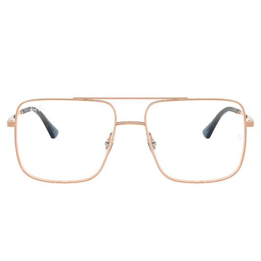 Gafas de Vista para Hombre Ray-Ban 3758V Ari 3094 - metálicas color Oro Rosado