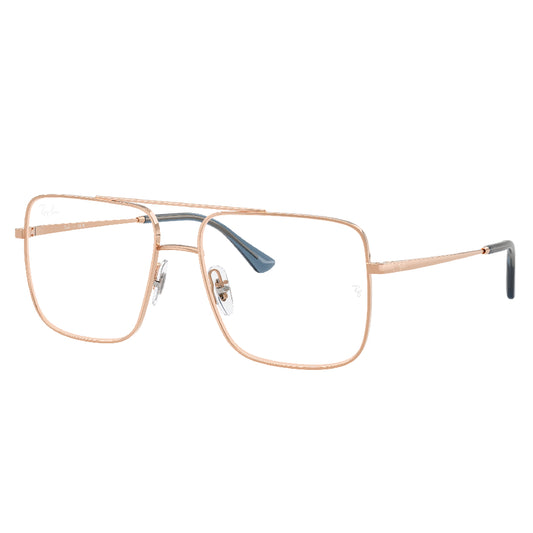 Gafas de Vista para Hombre Ray-Ban 3758V Ari 3094 - metálicas color Oro Rosado