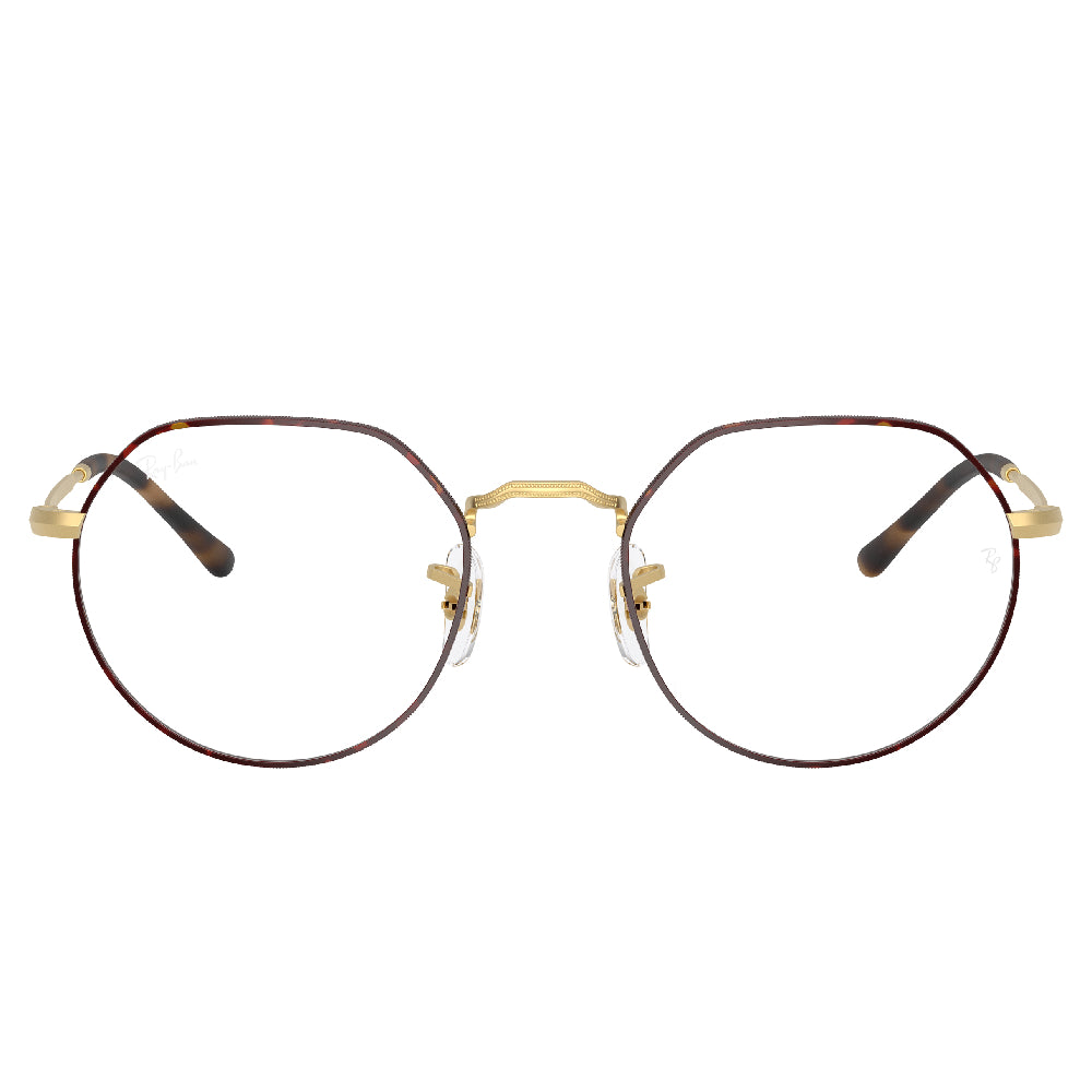Gafas de Vista para Hombre Ray-Ban 6465 Jack 3188 - metálicas color Dorado/café
