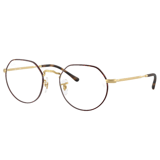 Gafas de Vista para Hombre Ray-Ban 6465 Jack 3188 - metálicas color Dorado/café