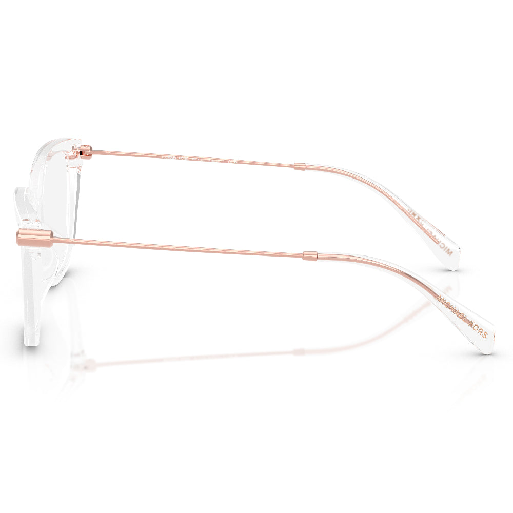 Gafas de Vista para Mujer Michael Kors 4150U Kingston 3050 - metálicas color Transparente