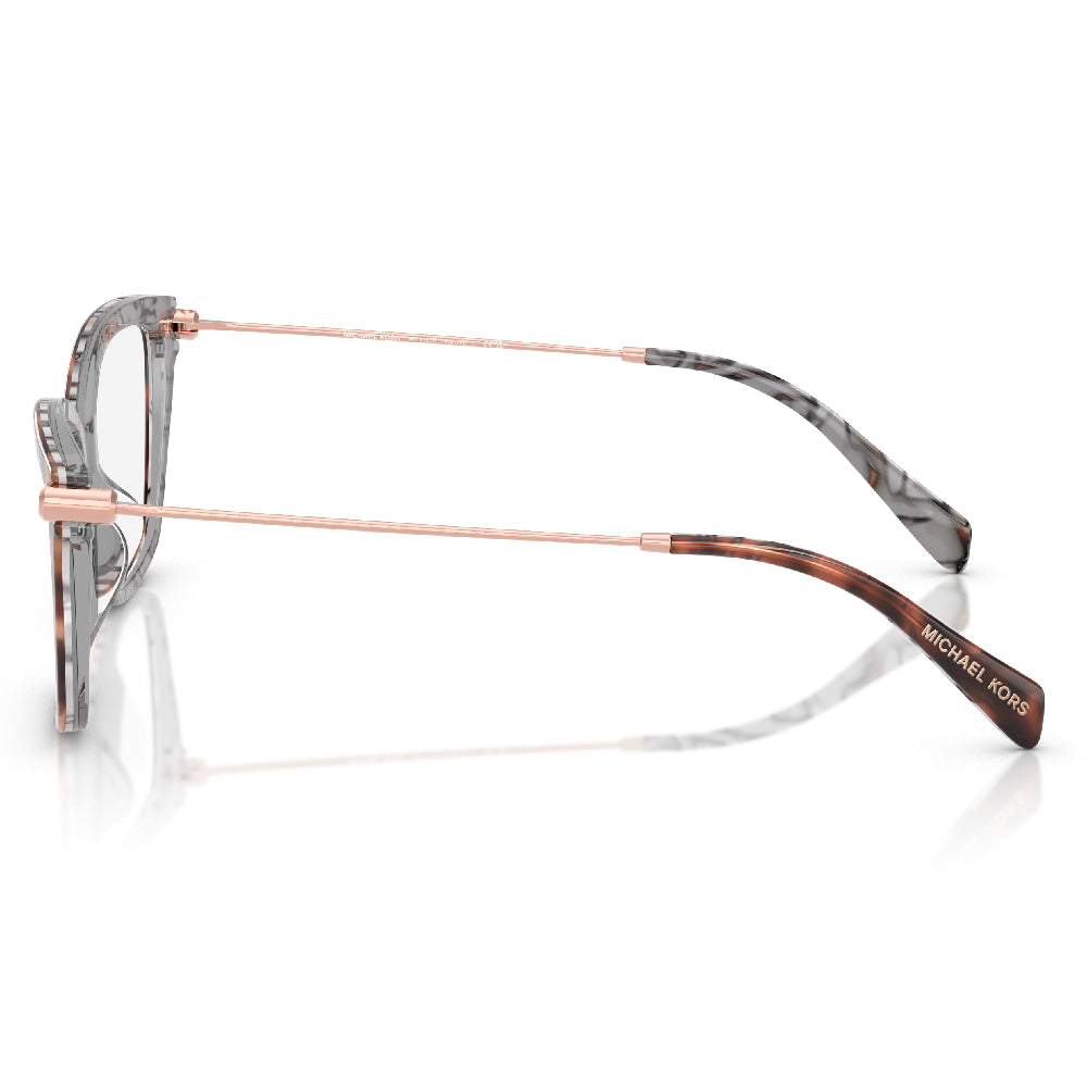 Gafas de Vista para Mujer Michael Kors 4150U Kingston 4017 - metálicas color Rosado