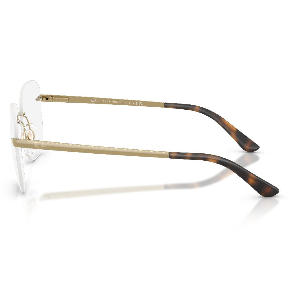 Gafas de Vista para Hombre Ray-Ban 6535L 2500 - metálicas color Dorado