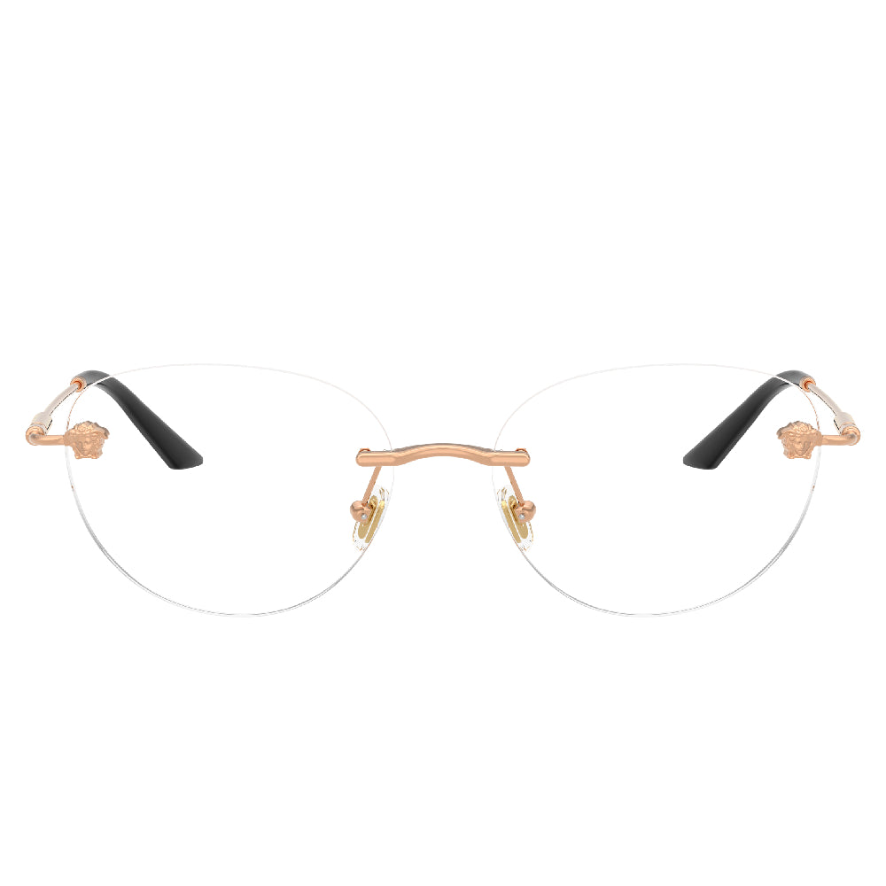 Gafas de Vista para Mujer Versace 1305 1412 - metálicas color Oro Rosado