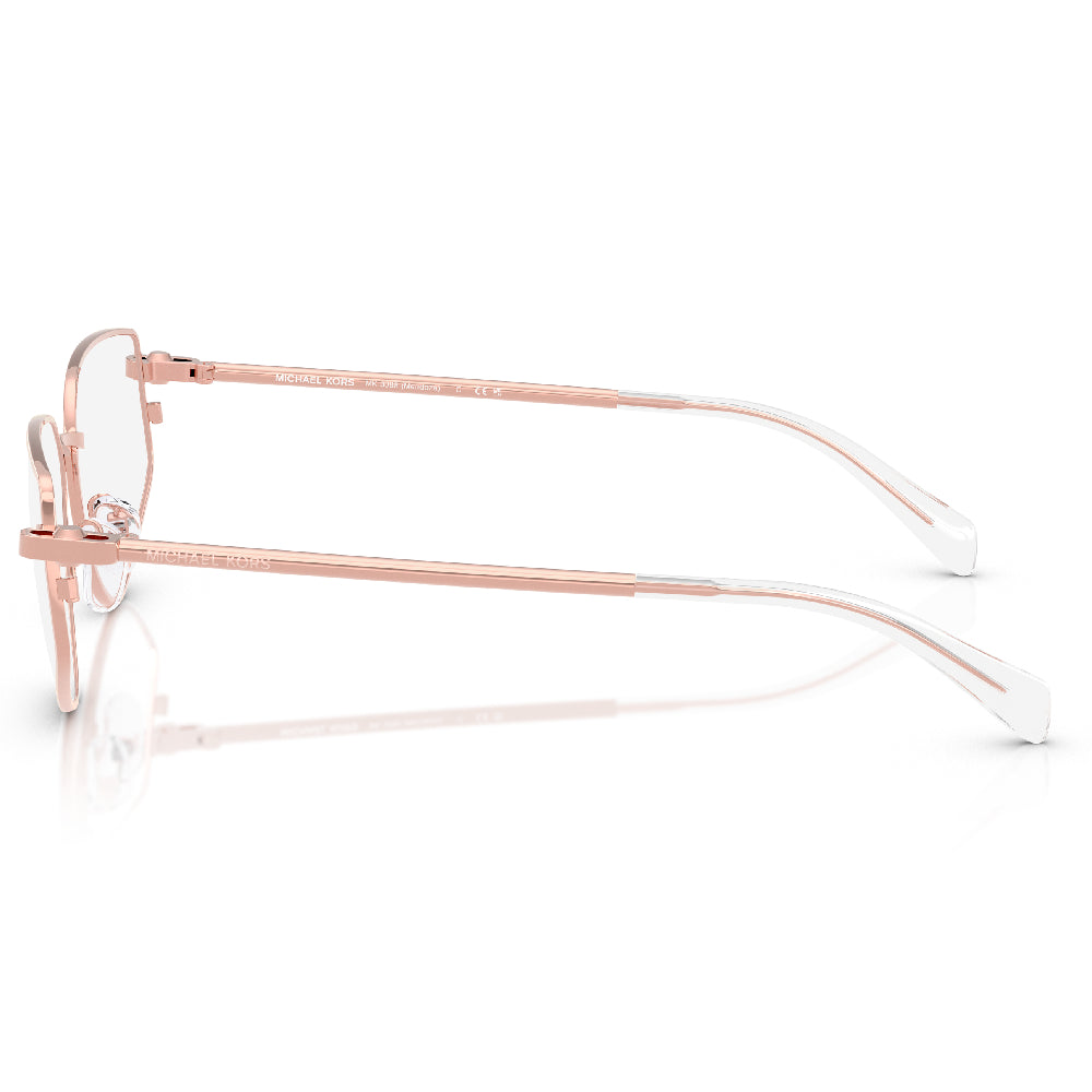 Gafas de Vista para Mujer Michael Kors 3088 Mendoza 1108 - metálicas color Oro rosado
