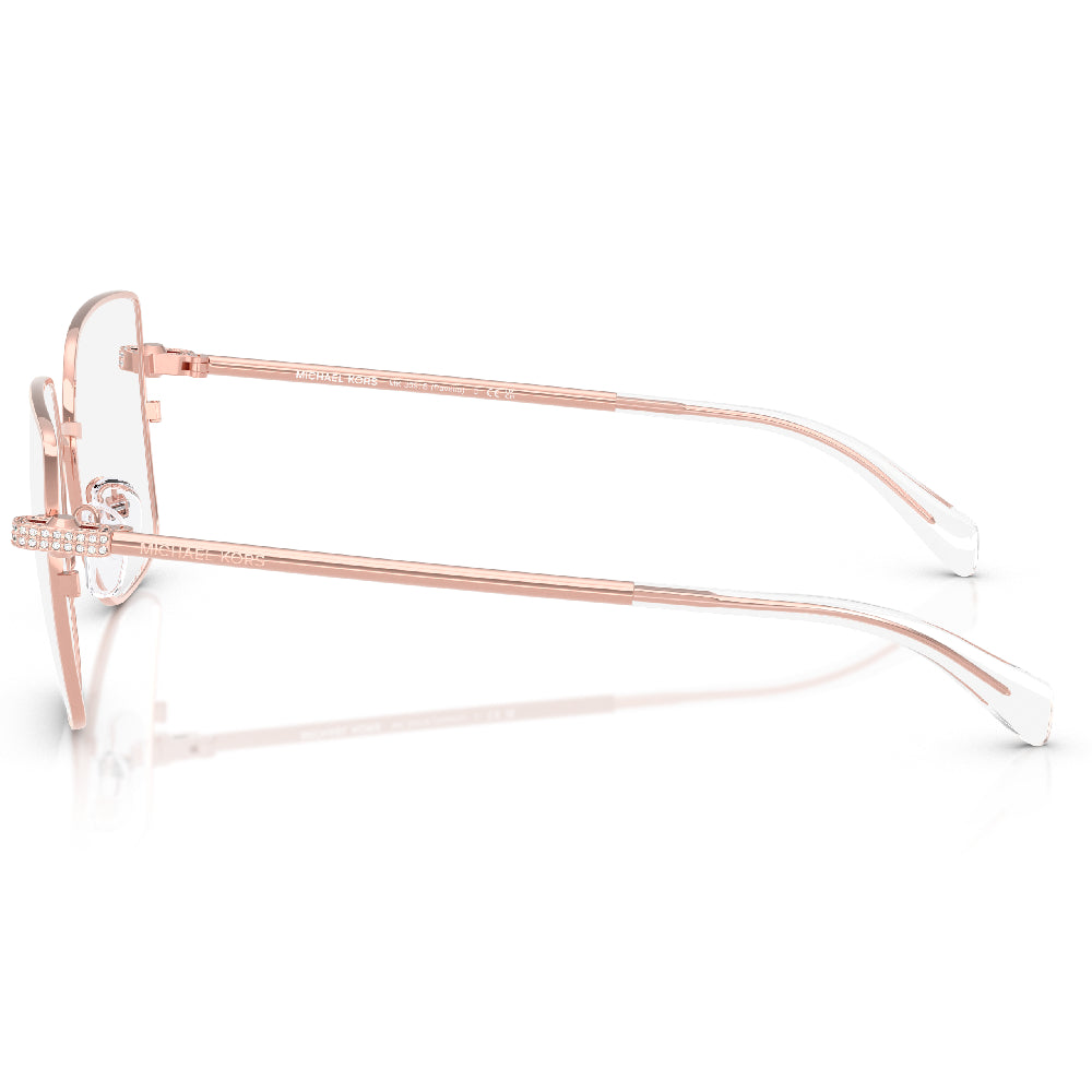 Gafas de Vista para Mujer Michael Kors 3091B Ravello 1108 - metálicas color Oro rosado