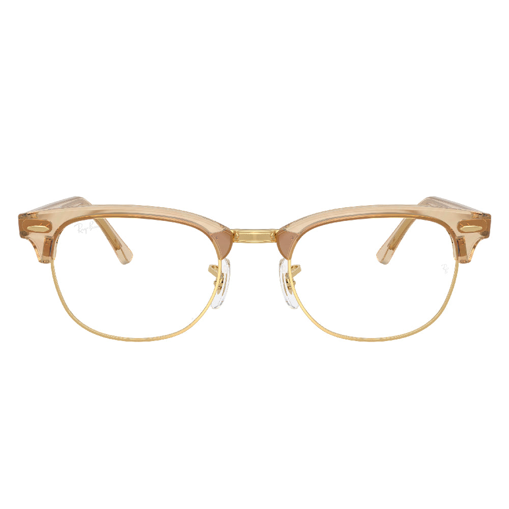 Gafas de Vista para Hombre Ray-Ban 5154 Clubmaster 8294 - en acetato color Café