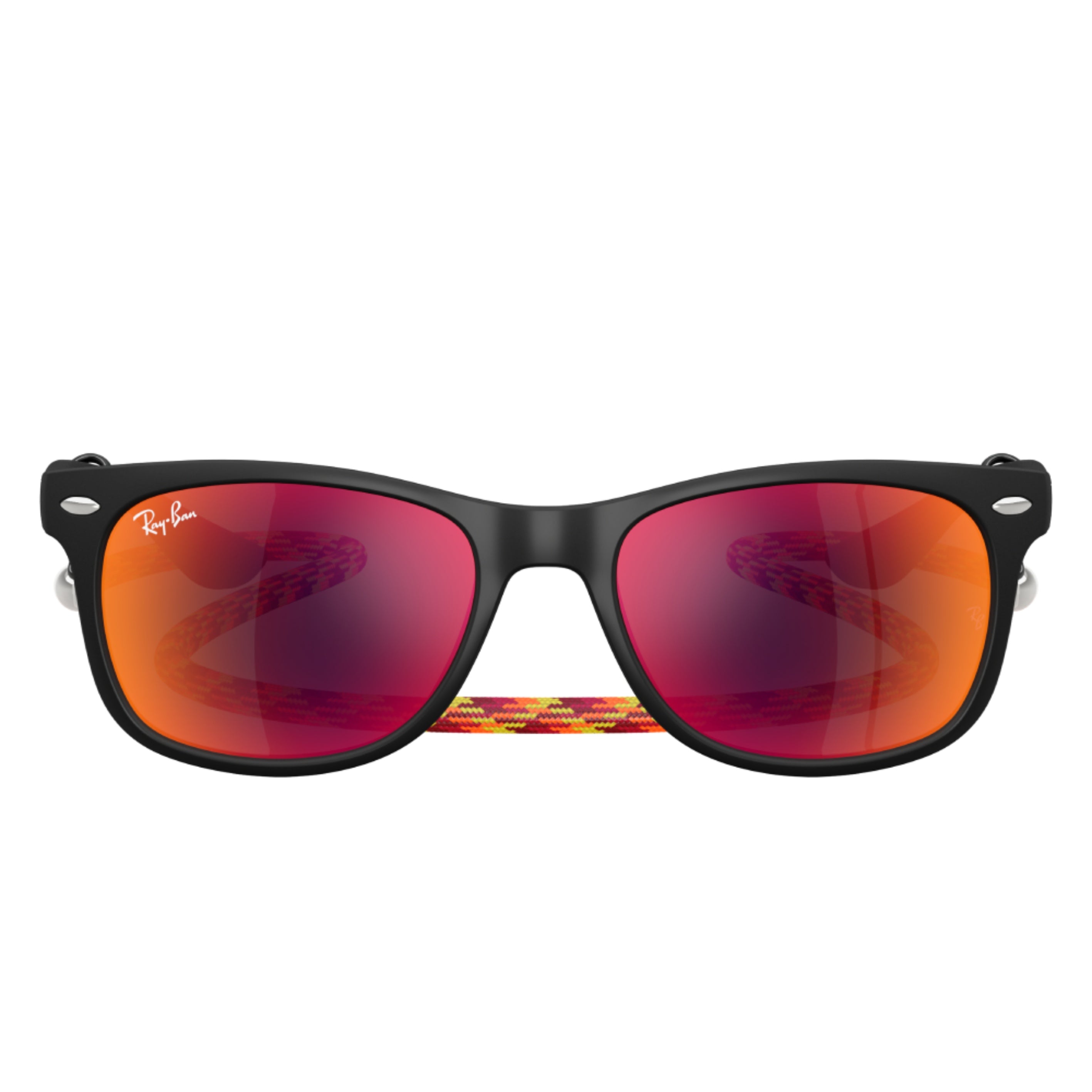 Gafas de sol para Niño Ray-Ban 9052S New Wayfarer 70286Q - en nylon color Negro