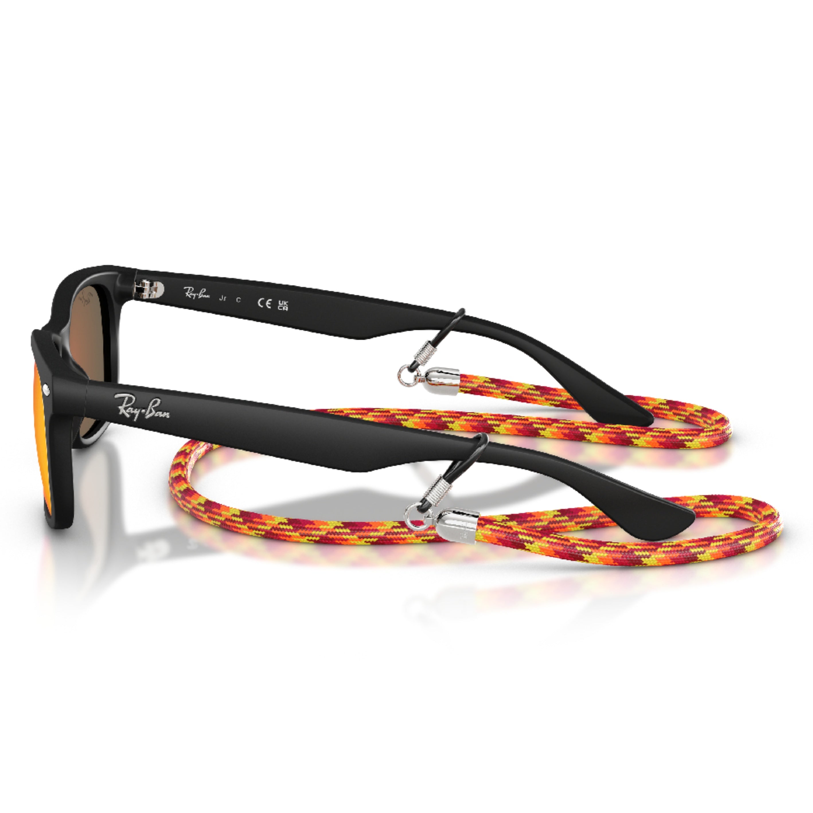 Gafas de sol para Niño Ray-Ban 9052S New Wayfarer 70286Q - en nylon color Negro