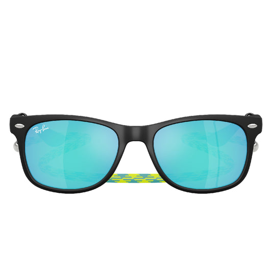 Gafas de sol para Niño Ray-Ban 9052S 702855 - en nylon color Negro