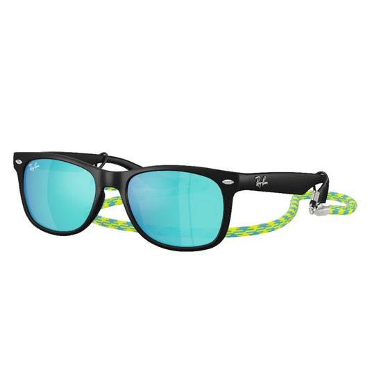 Gafas de sol para Niño Ray-Ban 9052S 702855 - en nylon color Negro