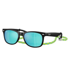 Gafas de sol para Niño Ray-Ban 9052S 702855 - en nylon color Negro