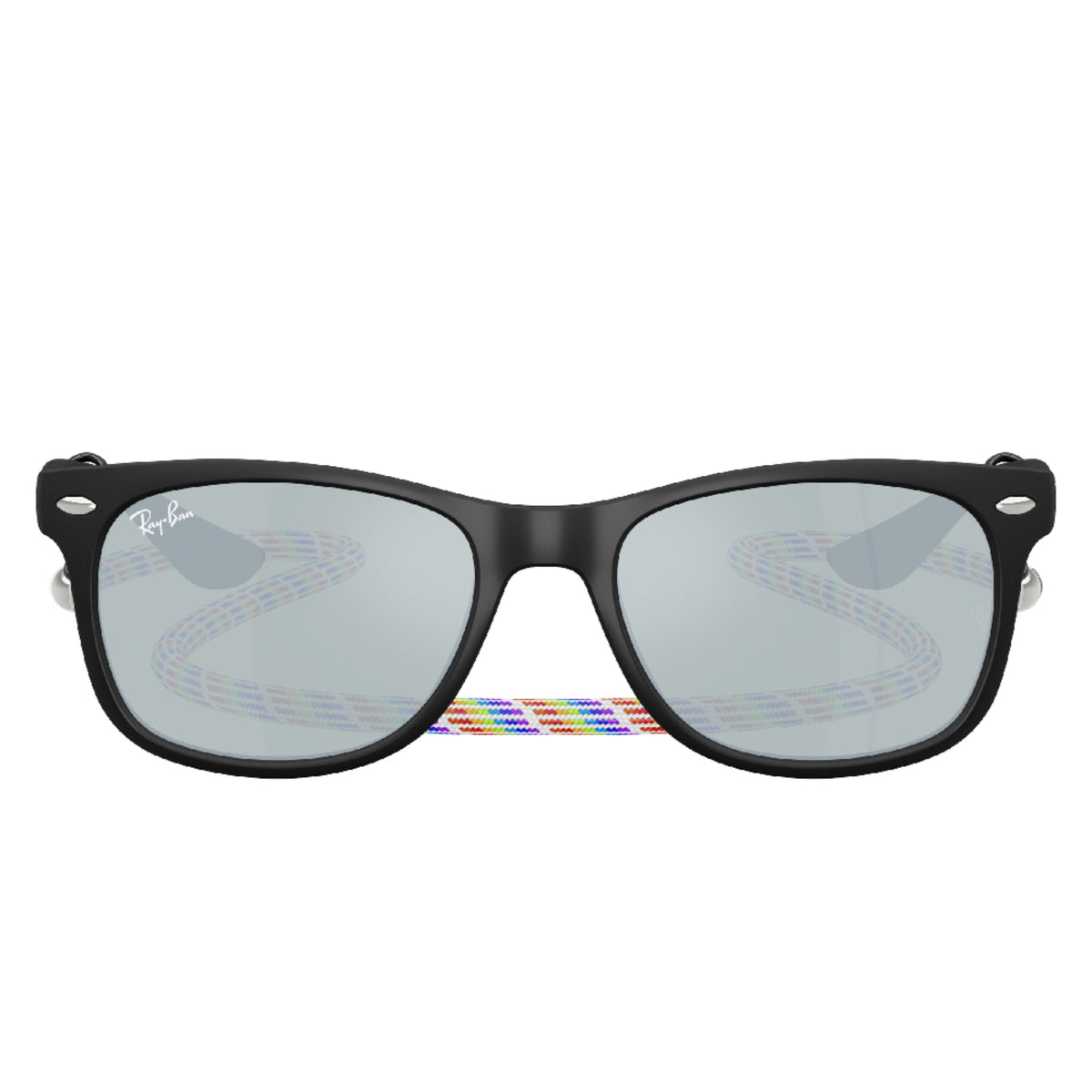 Gafas de sol para Niño Ray-Ban 9052S 7028Y4 - en nylon color Negro
