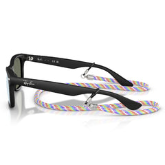 Gafas de sol para Niño Ray-Ban 9052S 7028Y4 - en nylon color Negro