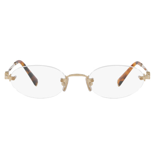 Gafas de Vista para Mujer Miu Miu 53WV ZVN1O1 - metálicas color Dorado