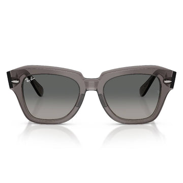 Gafas de Sol para Hombre Ray-Ban 2186 State Street 136971 - en acetato color Transparente
