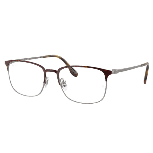 Gafas de Vista para Hombre Ray-Ban 6494 3223 - metálicas color Café/gris