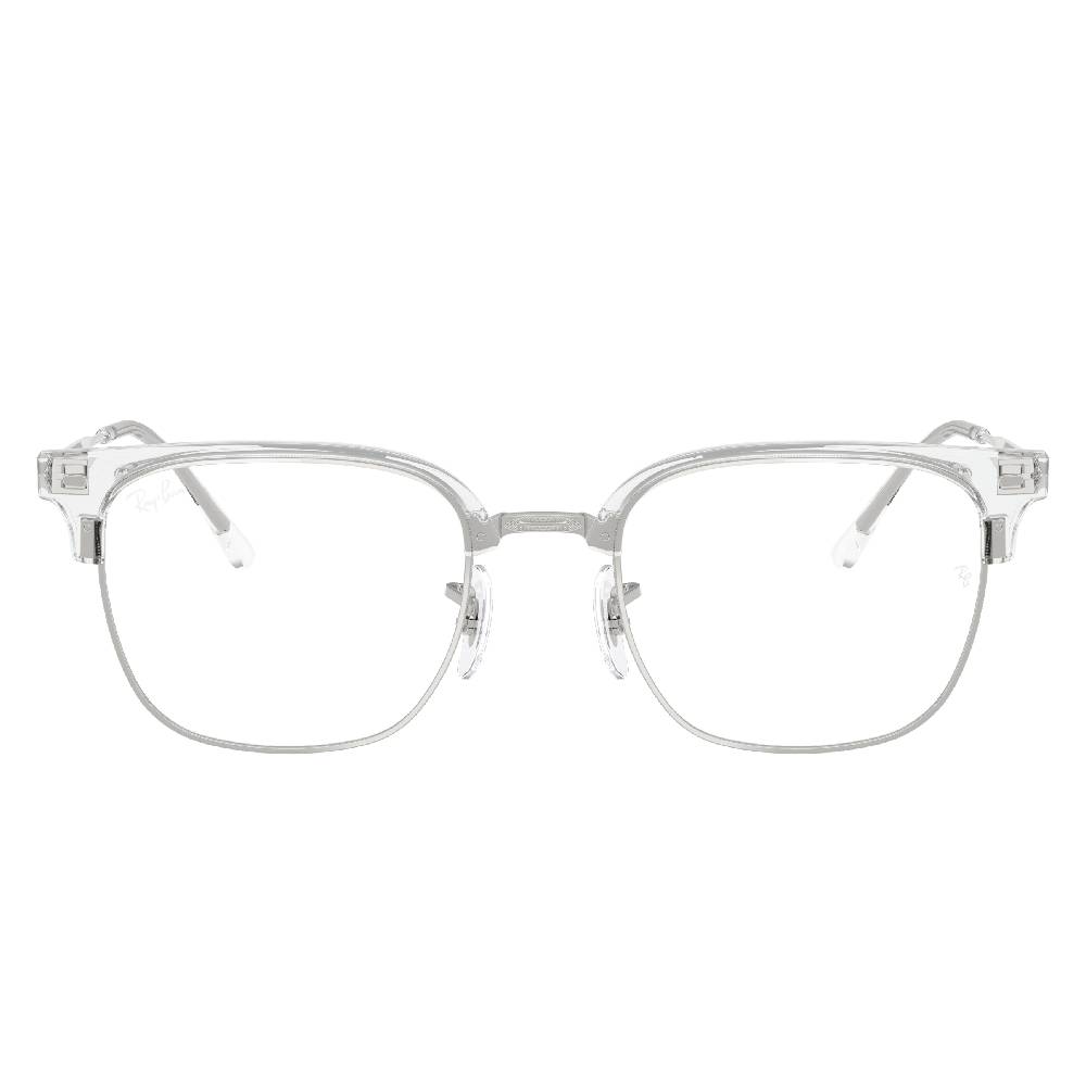 Gafas de Vista para Hombre Ray-Ban 7216 New Clubmaster 2001 - metálicas color Transparente