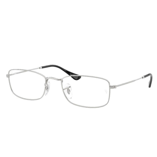 Gafas de Vista para Hombre Ray-Ban 6647 2501 - metálicas color Plateado