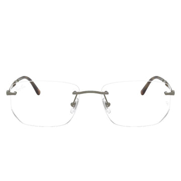 Gafas de Vista para Hombre Ray-Ban 3768V 3201 - metálicas color Gris