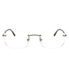 Gafas de Vista para Hombre Ray-Ban 3768V 3201 - metálicas color Gris