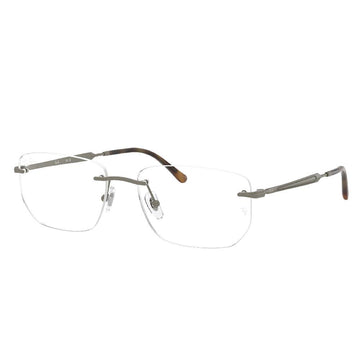 Gafas de Vista para Hombre Ray-Ban 3768V 3201 - metálicas color Gris