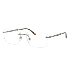 Gafas de Vista para Hombre Ray-Ban 3768V 3201 - metálicas color Gris