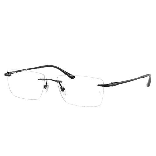 Gafas de Vista para Hombre Ray-Ban 8781D 1244 - en titanio color Negro