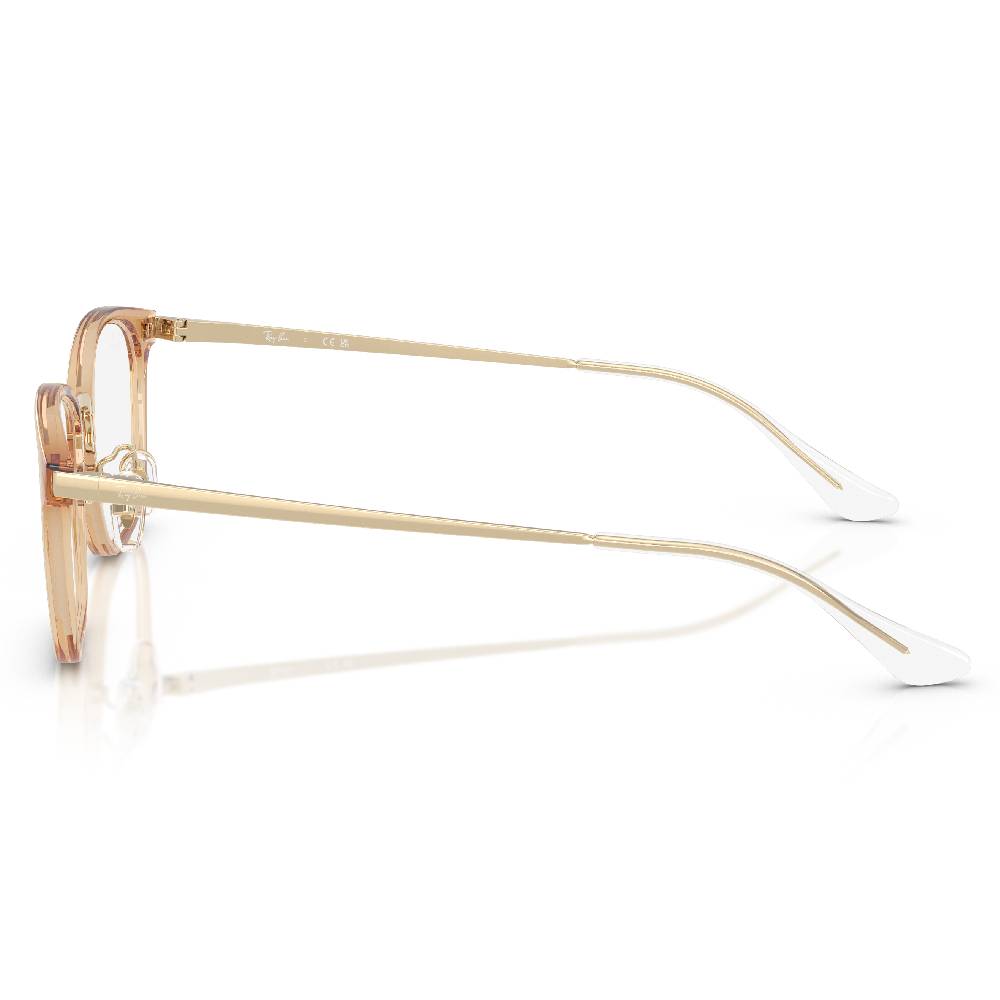 Gafas de Vista para Hombre Ray-Ban 7247D 8473 - metálicas color Café