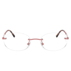 Gafas de Vista para Hombre Ray-Ban 3767V 3206 - metálicas color Rosado