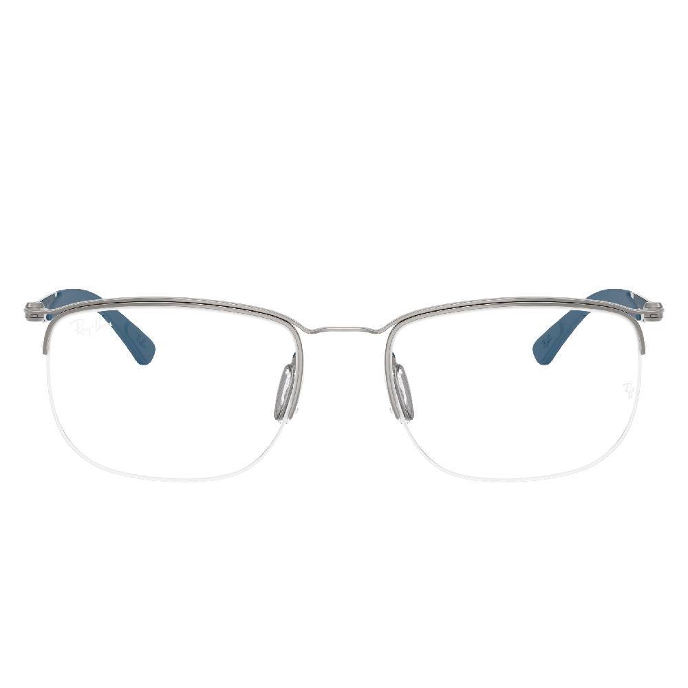 Gafas de Vista para Hombre Ray-Ban 7552 3210 - metálicas color Gris