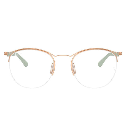 Gafas de Vista para Hombre Ray-Ban 7553 3217 - metálicas color Oro Rosado