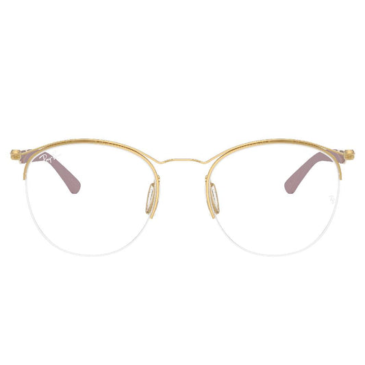 Gafas de Vista para Hombre Ray-Ban 7553 3218 - metálicas color Dorado