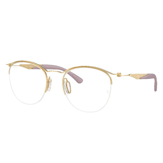 Gafas de Vista para Hombre Ray-Ban 7553 3218 - metálicas color Dorado