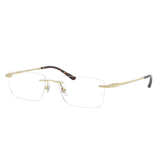 Gafas de Vista para Hombre Ray-Ban 8781D 1251 - en titanio color Dorado