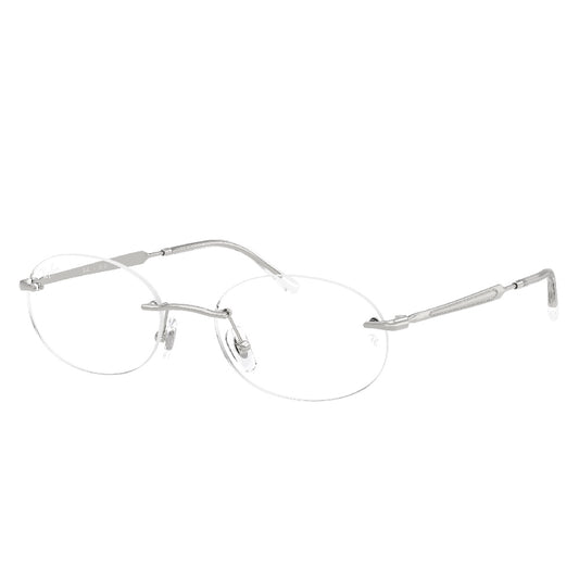 Gafas de Vista para Hombre Ray-Ban 3767V 2501 - metálicas color Plateado