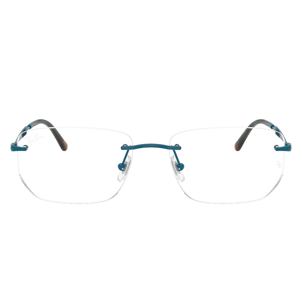 Gafas de Vista para Hombre Ray-Ban 3768V 3203 - metálicas color Azul