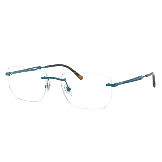 Gafas de Vista para Hombre Ray-Ban 3768V 3203 - metálicas color Azul