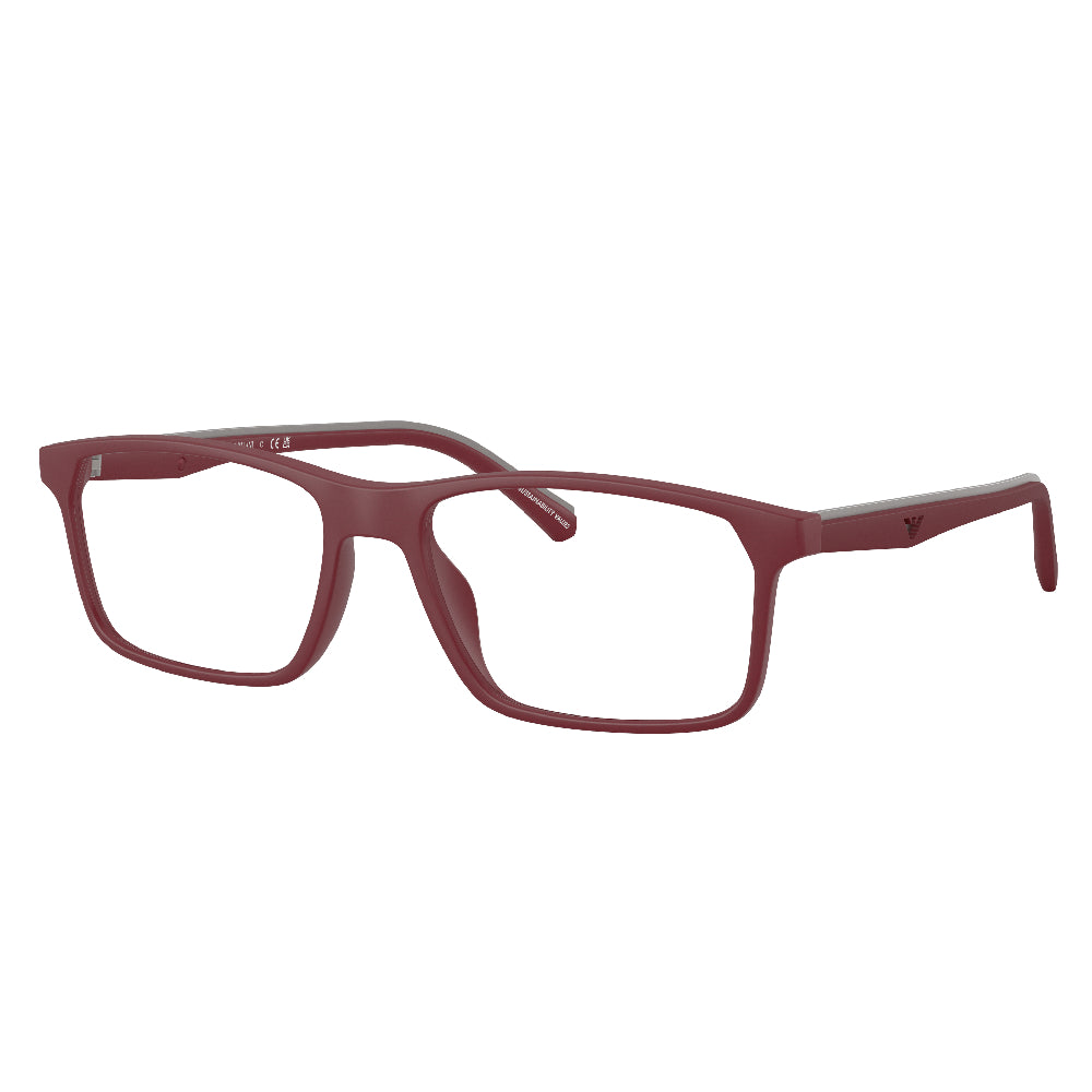 Gafas de Vista para Hombre Emporio Armani 3266U 5261 - en goma color Rojo
