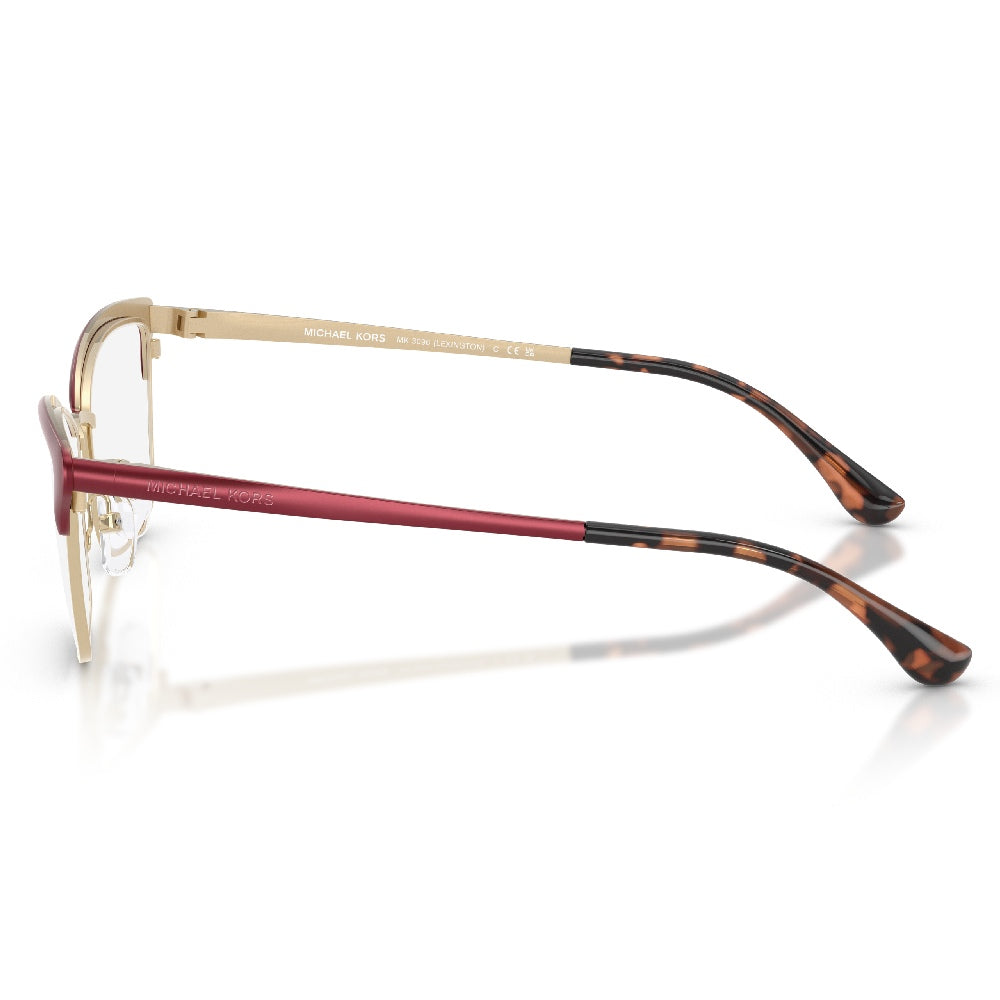Gafas de Vista para Mujer Michael Kors 3096 Lexington 1904 - metálicas color Rojo