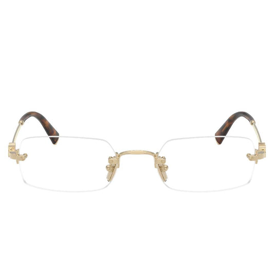 Gafas de Vista para Mujer Miu Miu 50YV ZVN1O1 - metálicas color Dorado