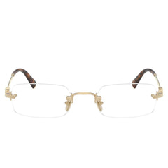 Gafas de Vista para Mujer Miu Miu 50YV ZVN1O1 - metálicas color Dorado