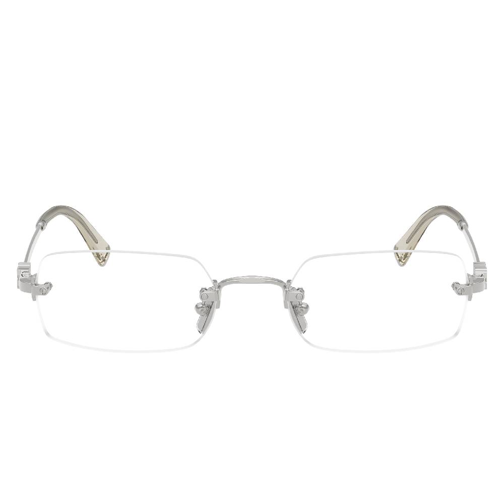 Gafas de Vista para Mujer Miu Miu 50YV 1BC1O1 - metálicas color Plateado