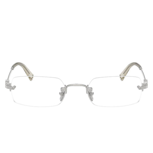 Gafas de Vista para Mujer Miu Miu 50YV 1BC1O1 - metálicas color Plateado